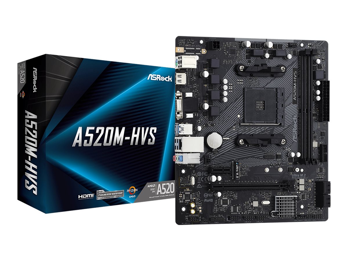 AM4 ASRock A520MHVS mATX