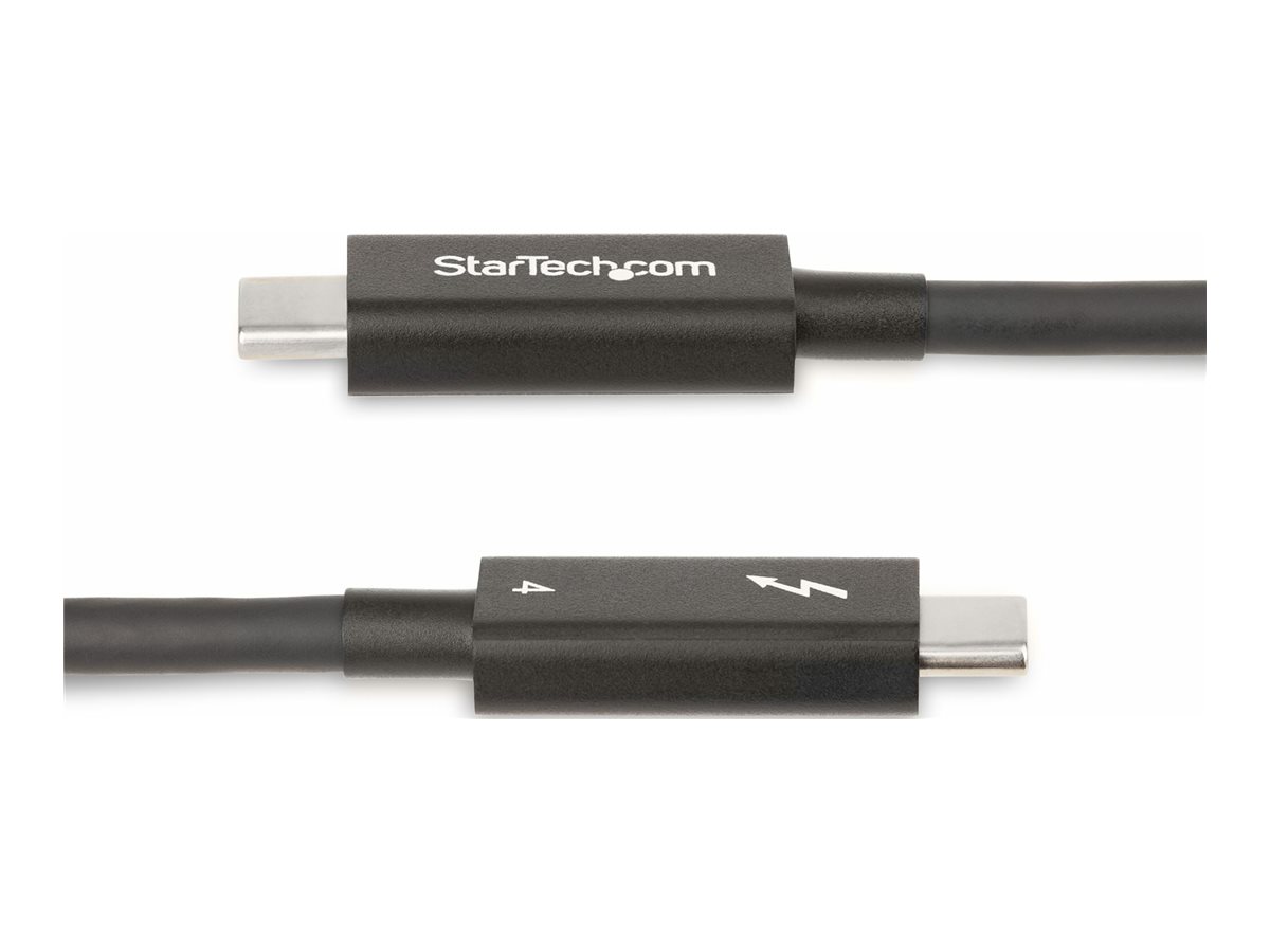 STARTECH.COM 2m Aktives Thunderbolt 4 Kabel 40 Gbit/s 100W PD 8K Display Kabel kompatibel mit USB4 Thunderbolt 3 USB-C DisplayPort