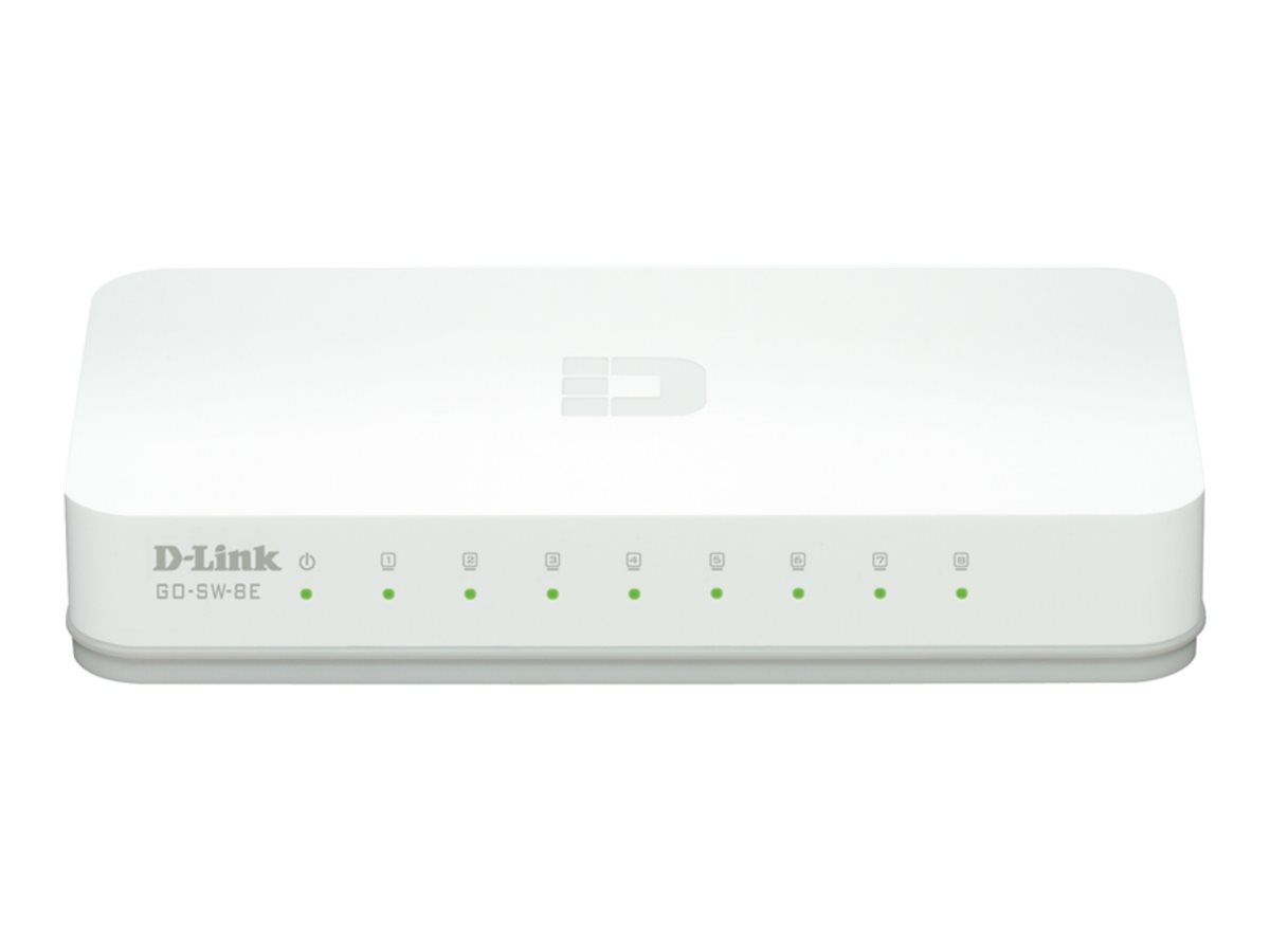 GO-SW-8E 8-Port Easy Desktop Switch GO-SW-8E 8-Port Easy Desktop Switch