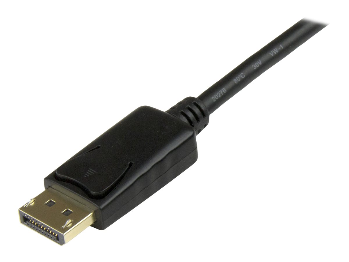 StarTech.com 91 cm DisplayPort auf DVI Kabel - Stecker/Stecker - DP zu DVI Adapter/ Koverter - 1920x1200 / 1080p - Schwarz - Videokabel - 91.4 cm