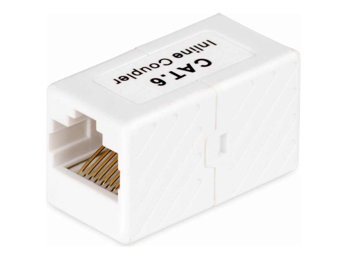 STARTECH.COM RJ45 Kupplung 5er-Pack Inline Cat6 Kupplung Lankabel Verlängerung T568 Stecker F/F Lan Kabel Verbinder