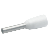 Klauke Aderendhuelse n. DIN 0,5qmm 8mm weiss VZ isoliert Klauke Aderendhuelse n. DIN 0,5qmm 8mm weiss VZ isoliert
