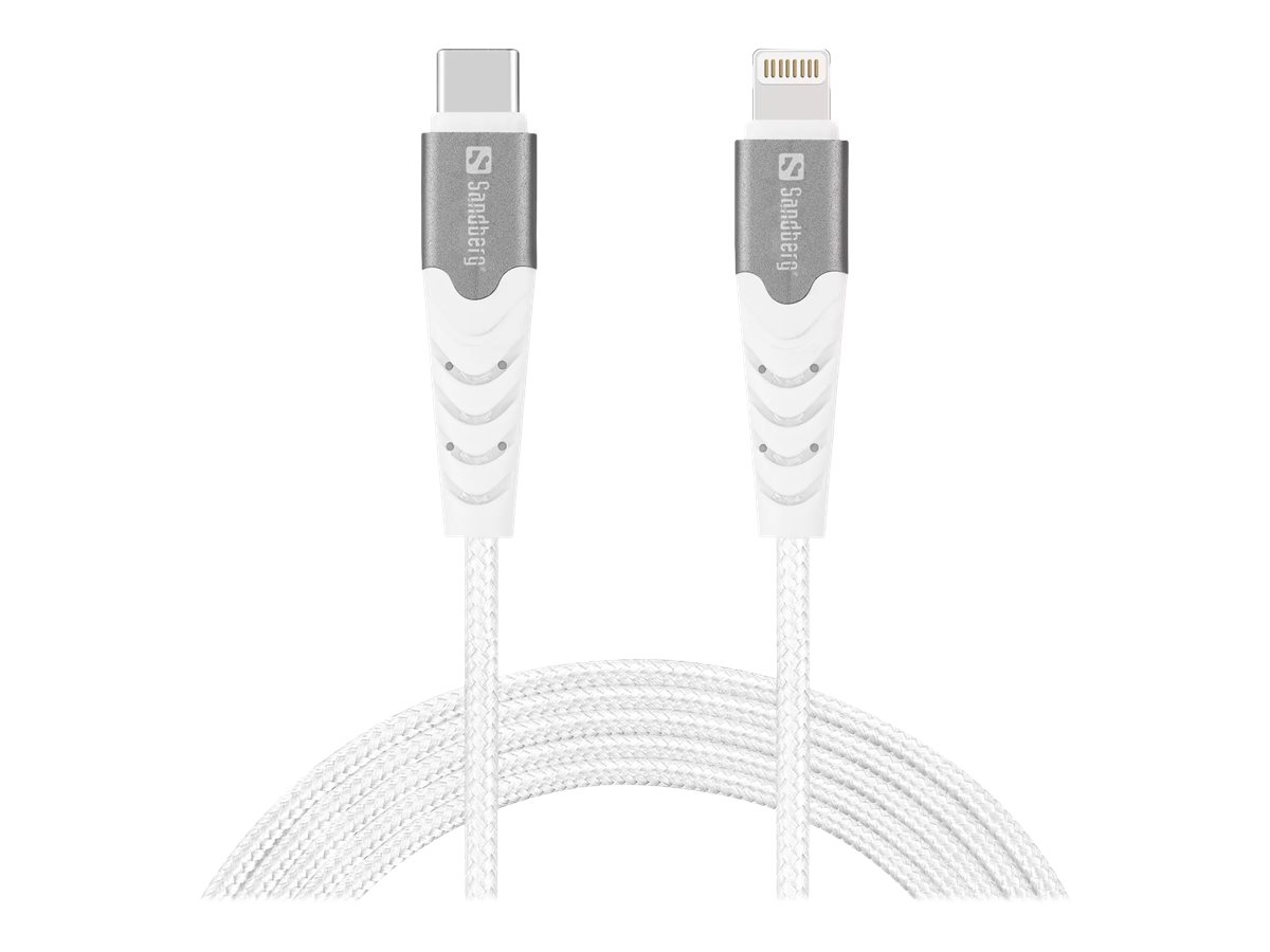 SANDBERG USB-C PD to Lightning MFI 2M SANDBERG USB-C PD to Lightning MFI 2M