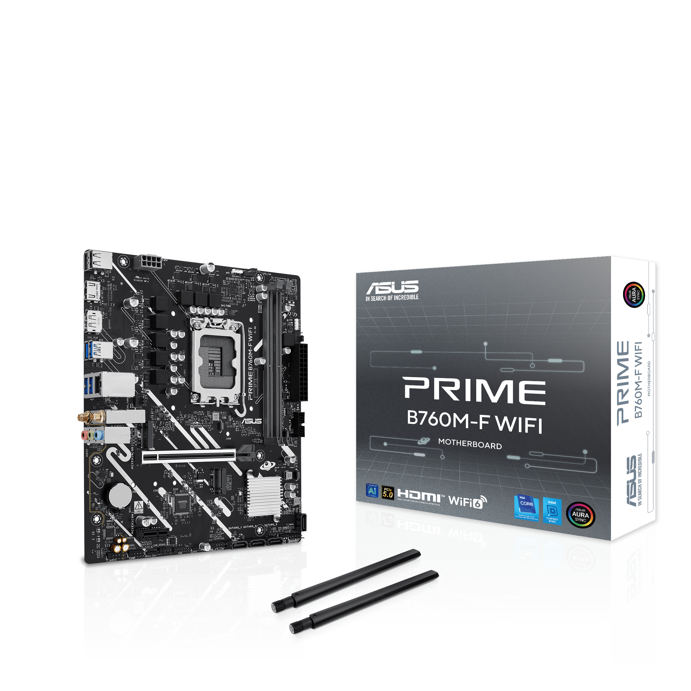 ASUS PRIME B760M-F WIFI micro ATX LGA1700 Wi‑Fi