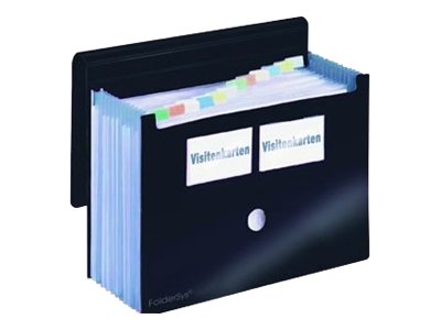 FolderSys Faechermappe 12 Faecher blau FolderSys Faechermappe 12 Faecher blau