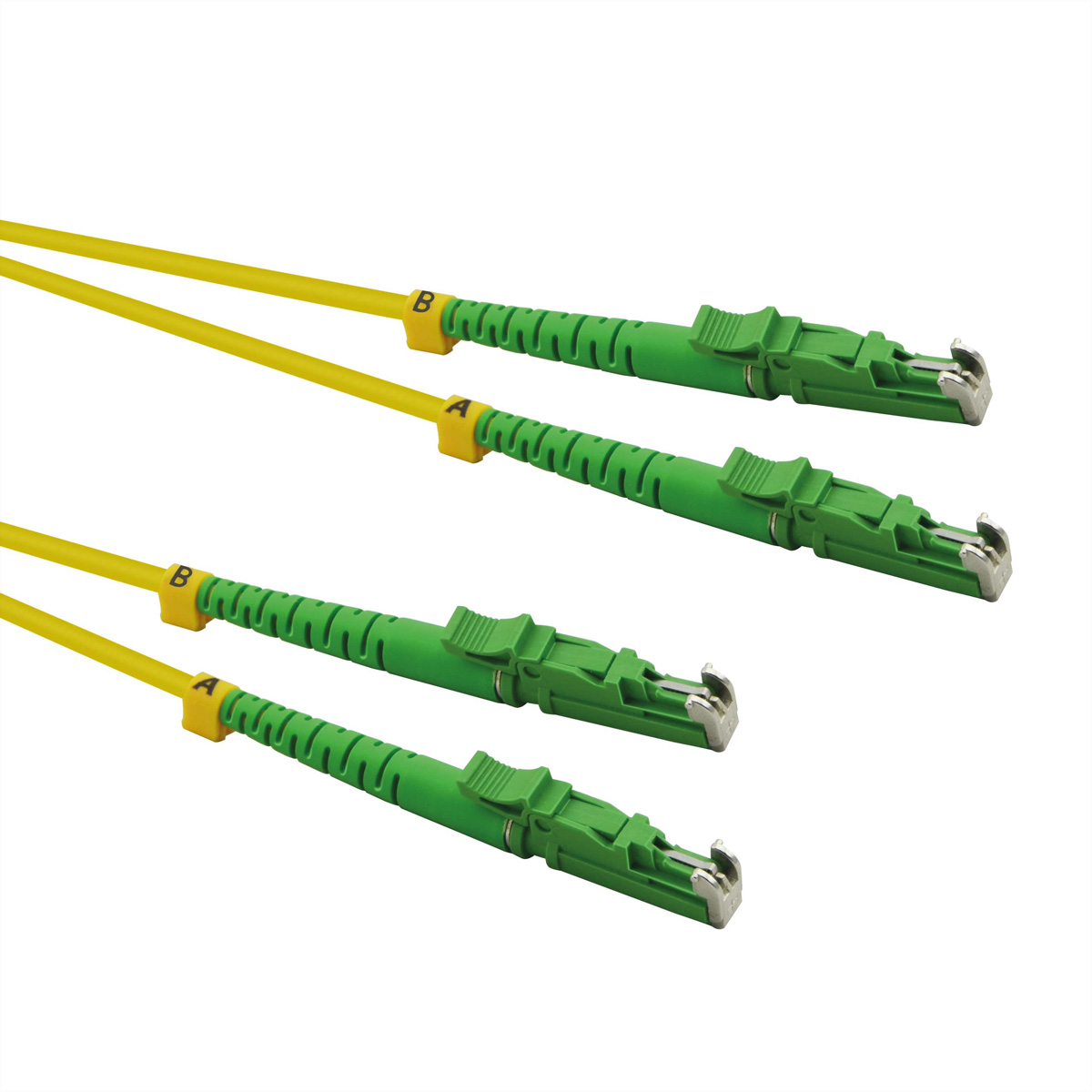 ROLINE LWL-Kabel duplex 9/125um OS2 LSH/LSH APC Schliff LSOH gelb 2m ROLINE LWL-Kabel duplex 9/125um OS2 LSH/LSH APC Schliff LSOH gelb 2m