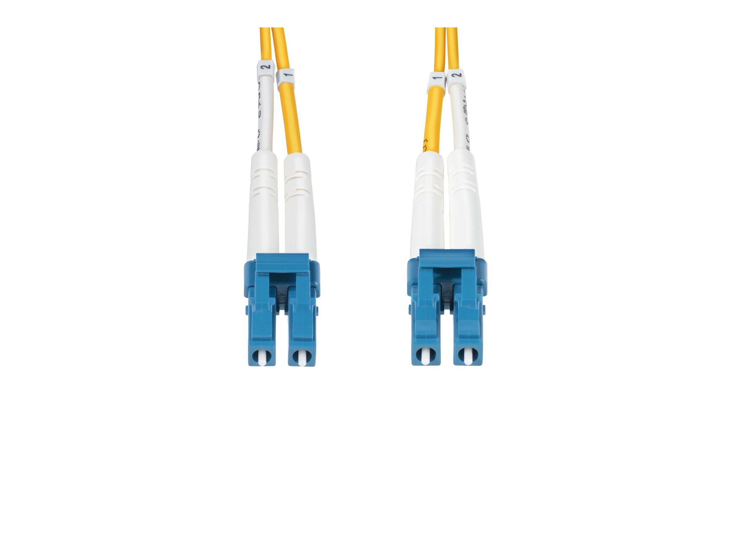 STARTECHCOM 25meter LWL Patchkabel LC LC UPC Singlemode OS2 Duplex 9125um 10Gbit LSZH Glasfaserkabel