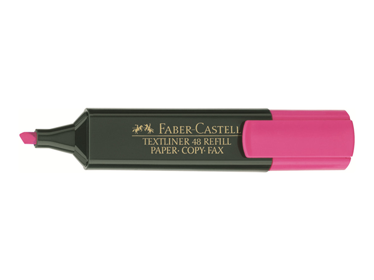 FABER-CASTELL 48 Textmarker rosa, 1 St. FABER-CASTELL 48 Textmarker rosa, 1 St.