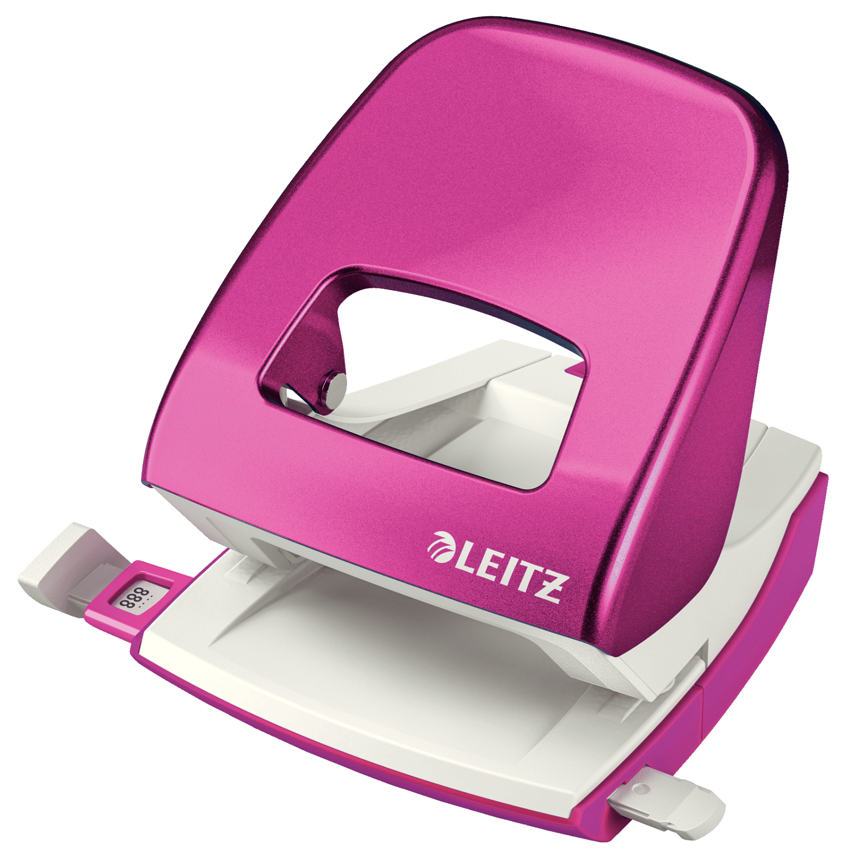 LEITZ Locher NeXXt 5008 WOW pinkmetallic, 1 St