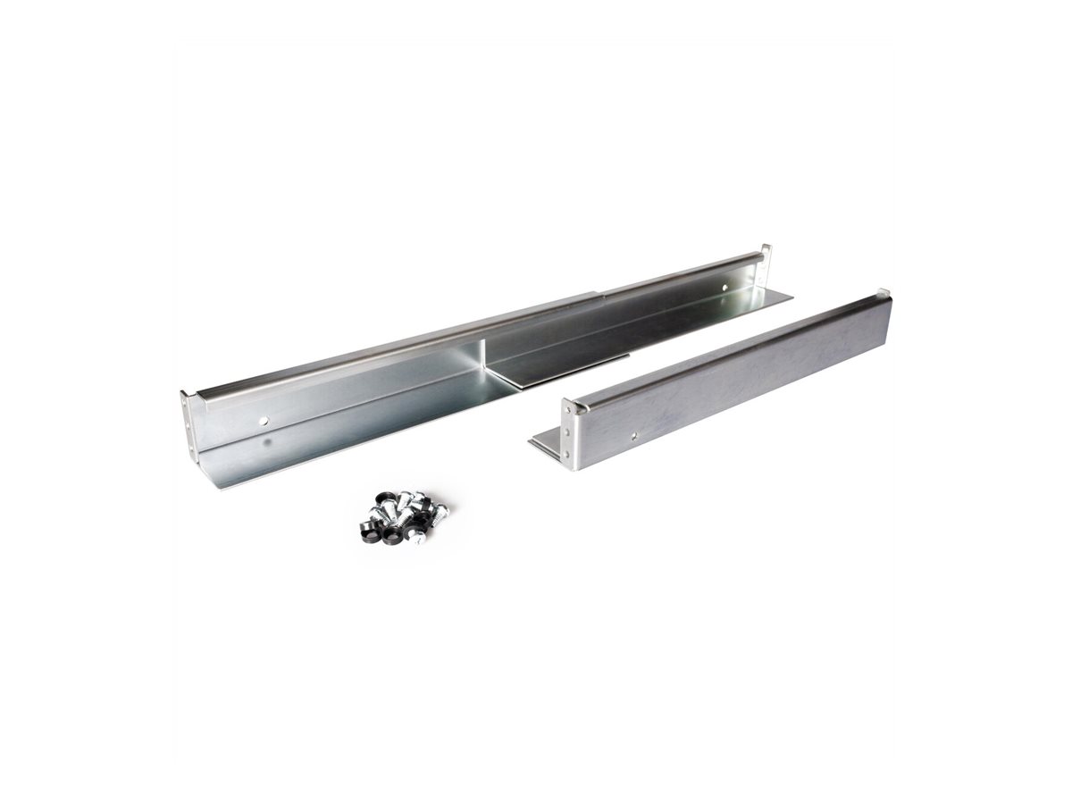 ROLINE Gleitschienen Set tiefenvariabel 350 bis 600mm inkl Befestigungsmaterial