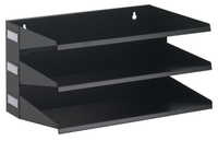 DURABLE Sortierstation schwarz mit 3 Faecher DURABLE Sortierstation schwarz mit 3 Faecher