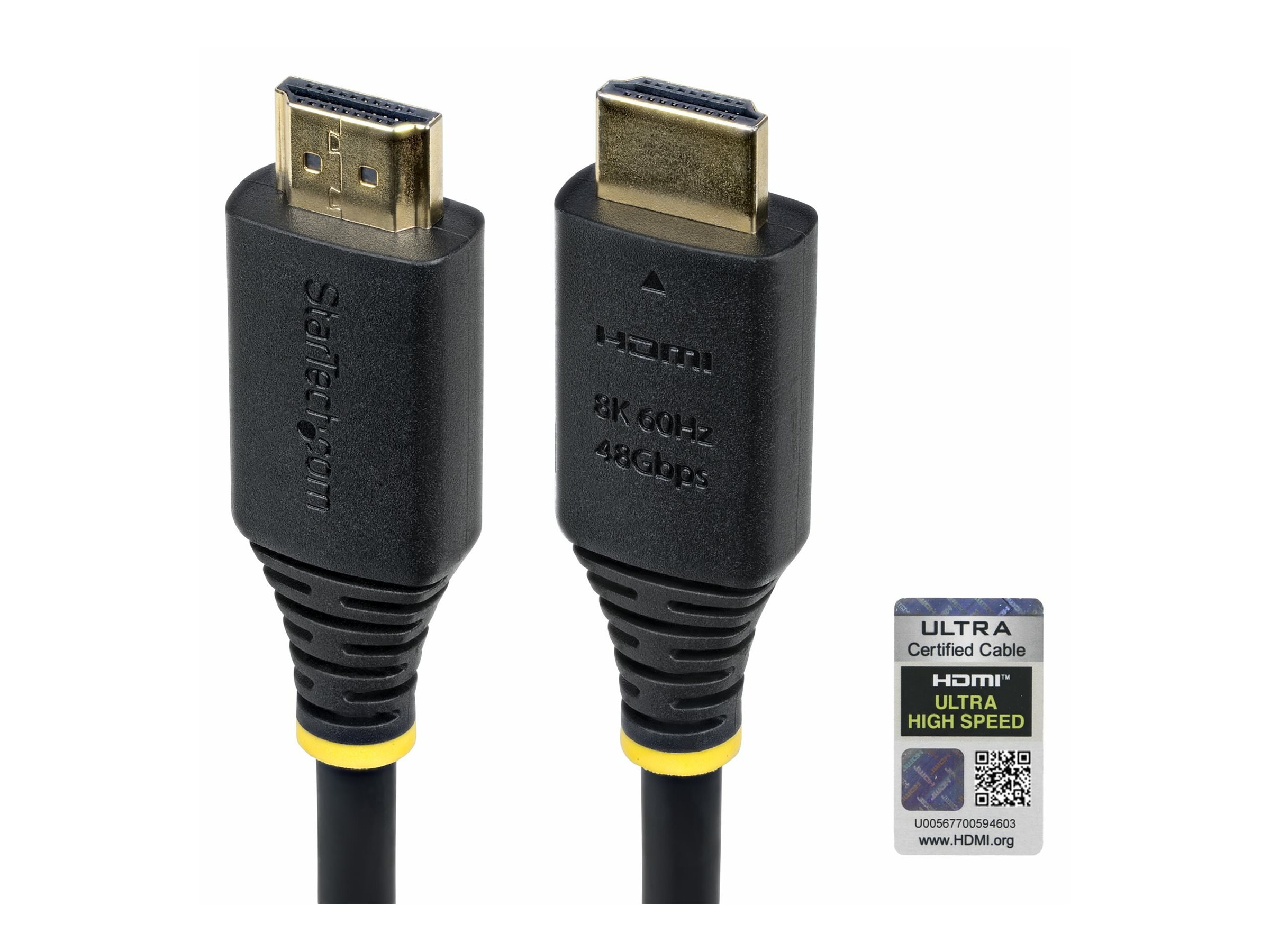 StarTech.com HDMI21-CBL-8K60-50CM 50 cm 8K60Hz Schwarz