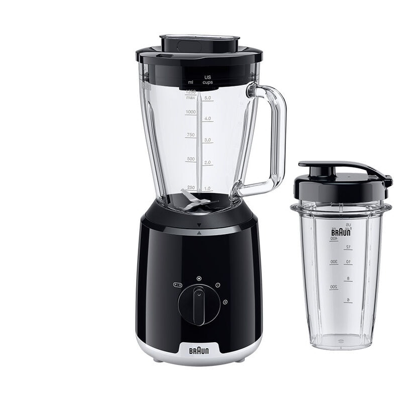 Braun JB1051 Standmixer 1,5 l Ice-Crush-Funktion Schwarz