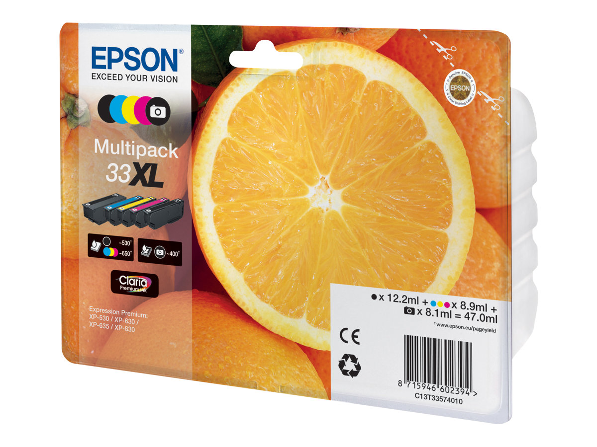 C13T33574011 EPSON XP Tinte (5) cmyk pbk C13T33574011 EPSON XP Tinte (5) cmyk pbk
