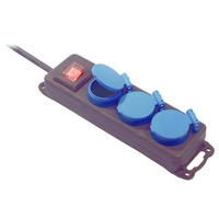 Bachmann Verteilersteckdose SCHUKO 3xSchuko 1xSchalter Strom 1,5m Bachmann Verteilersteckdose SCHUKO 3xSchuko 1xSchalter Strom 1,5m