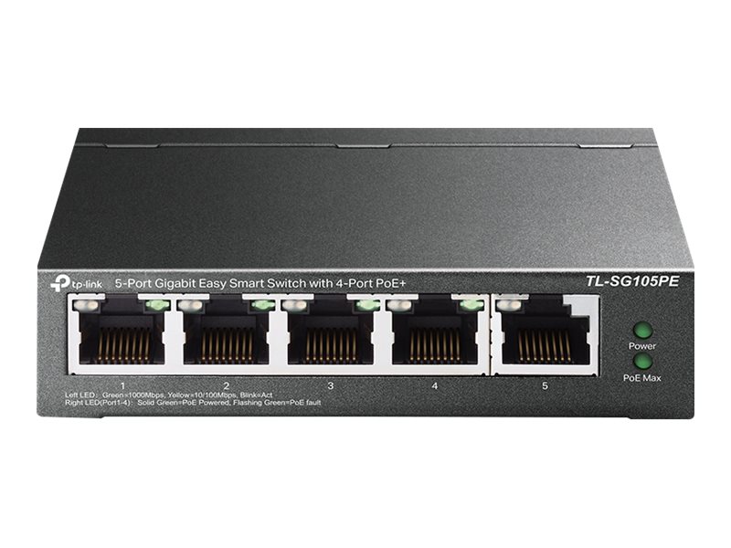 TP-LINK TL-SG105PE DESKTOP SMART SWITCH