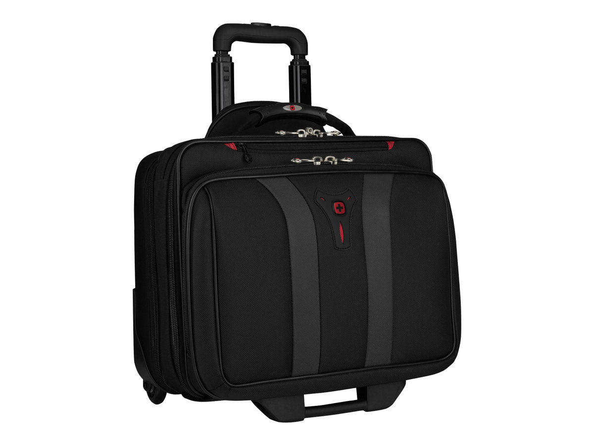 Wenger Granada 15,6-Zoll-Laptop-Tasche mit Rollen - schwarz