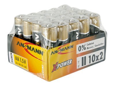 20 ANSMANN Batterien X-POWER Mignon AA 1,5 V