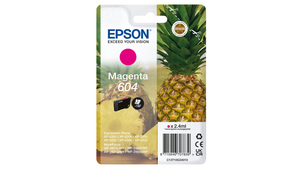 C13T10G34010 EPSON Nr604 XPWF Tinte