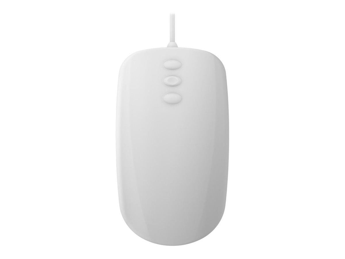 AK-PMH3 Medical Mouse 3-Button Scroll Hygiene-Maus kabelgebunden weiß