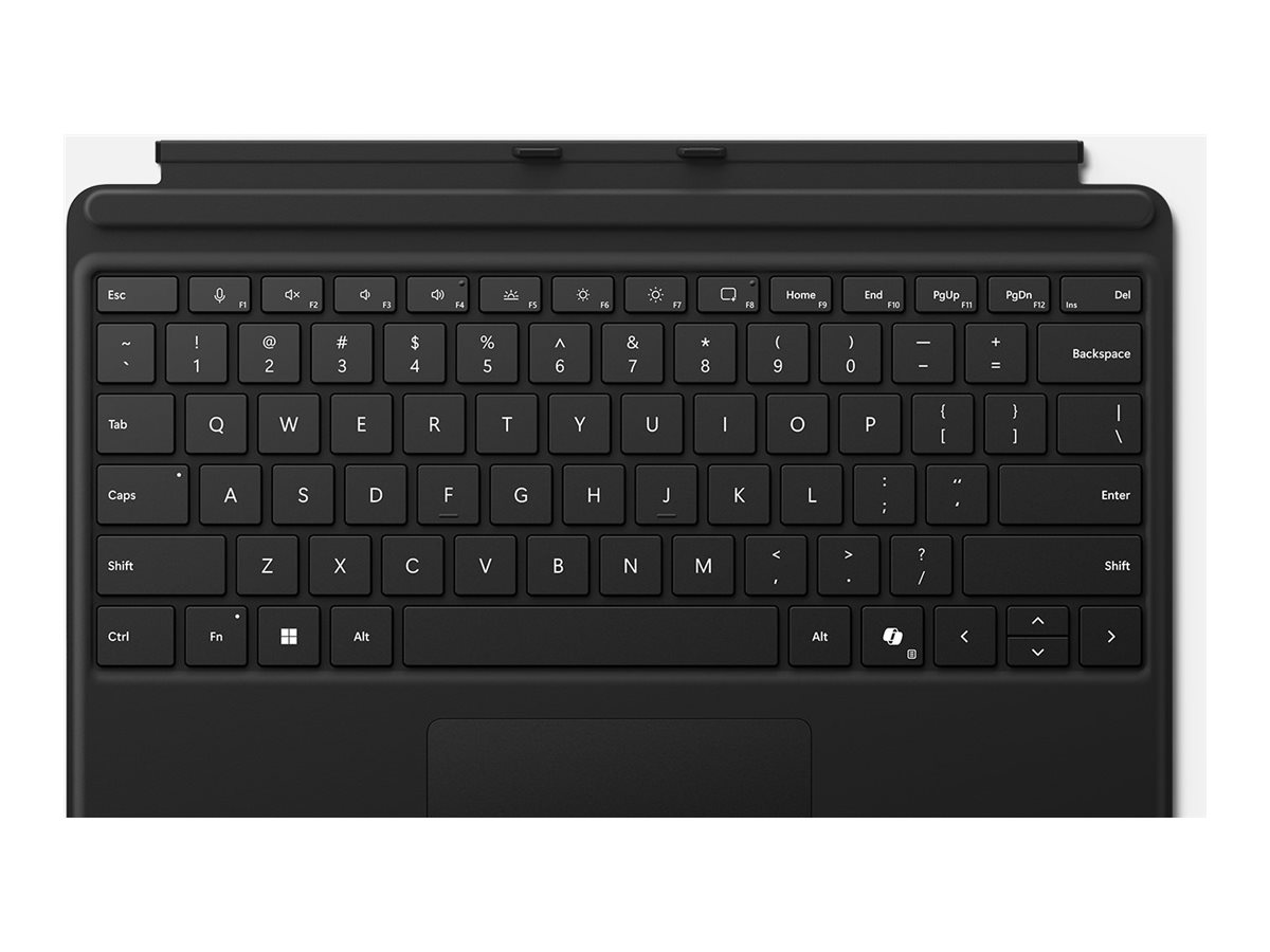 MICROSOFT Surface Pro910 Typecover without Slim Pen Storage COMM black Germany