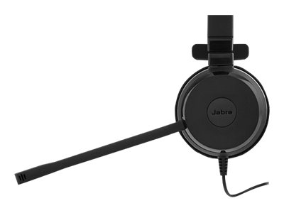 JABRA EVOLVE 20 UC Mono USB Headband Noise cancelling USB connector with mute-button and volume control on the cord JABRA EVOLVE 20 UC Mono USB Headband Noise cancelling USB connector with mute-button and volume control on the cord