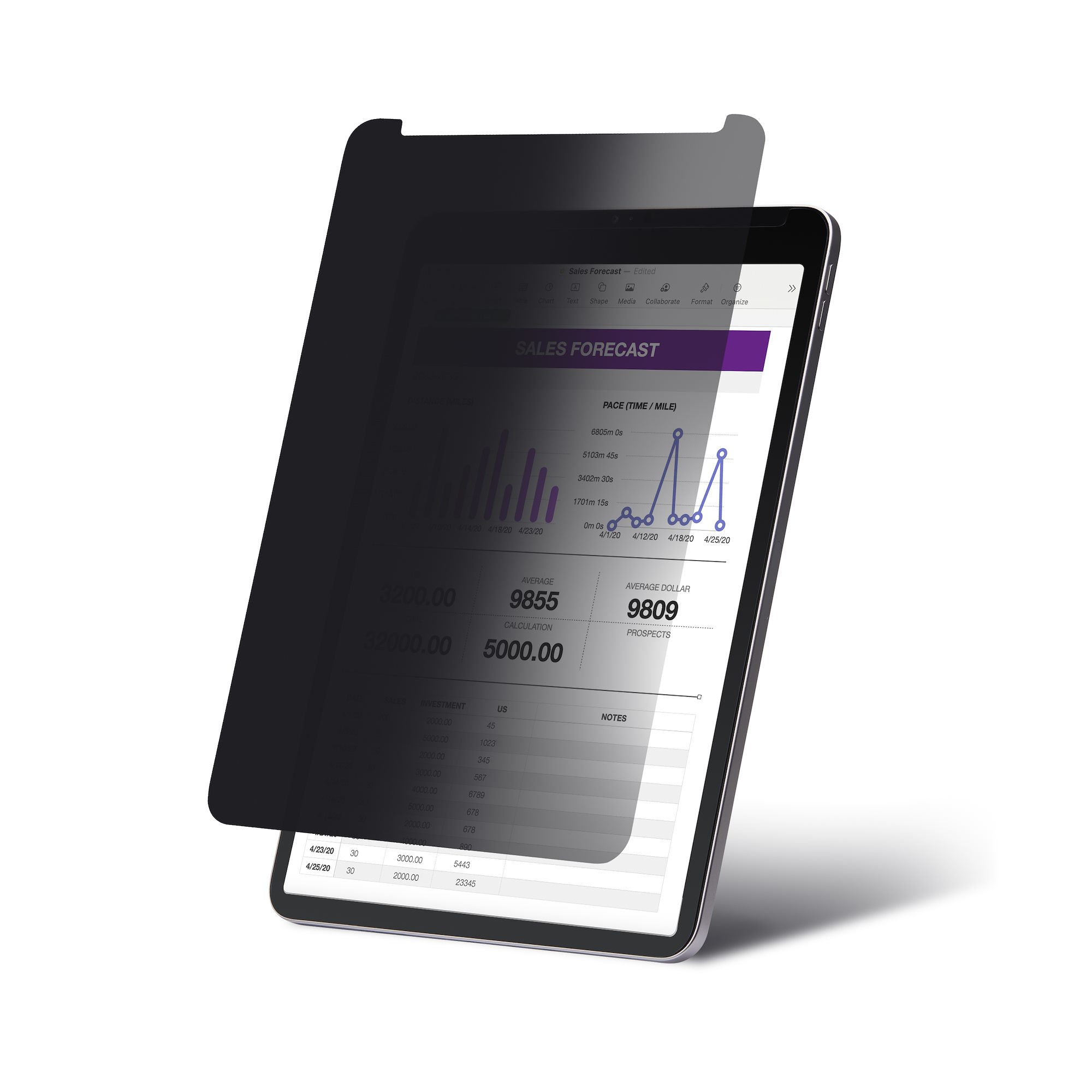 StarTech.com 11IP-PRIVACY-SCREEN iPad Pro Schwarz