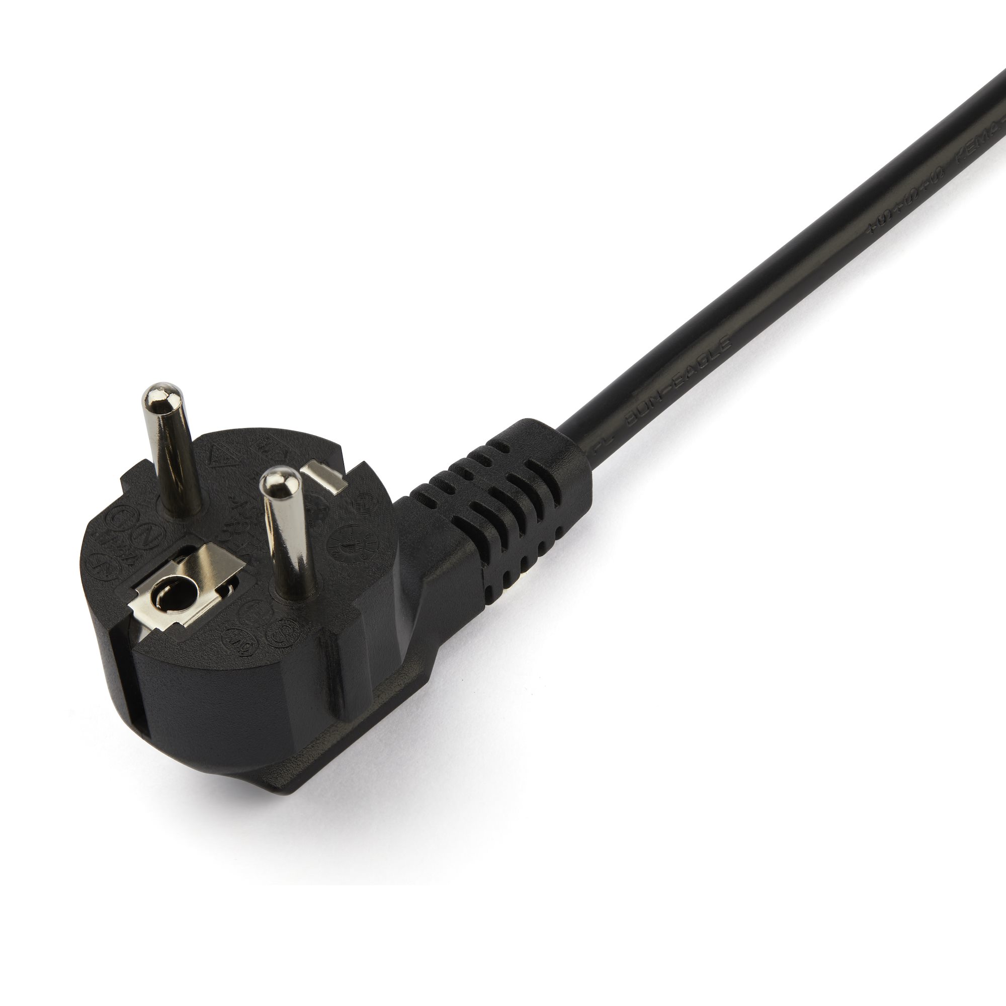 STARTECHCOM 2m C13 Power Cord Schuko to 2x C13 Y Splitter Power Cable