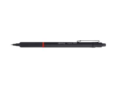 rotring Kugelschreiber rapid Pro schwarz matt, Schreibfarbe: blau, 1 St.