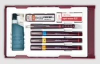 rotring Isograph College-Set Tuschefueller-Set schwarz, 1 Set