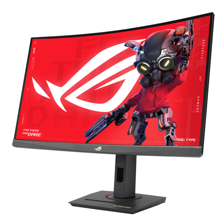 ASUS ROG Strix XG27WCS 68,58cm 27Zoll Fast VA WLED Curved 1500R QHD 169 180Hz 400cdm2 1ms HDMI DP USBC Black
