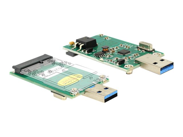 DELOCK Konverter USB 3.0 A Stecker > mSATA DELOCK Konverter USB 3.0 A Stecker > mSATA