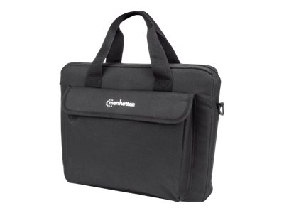 MANHATTAN Notebook Tasche London Top Load geeignet fuer die meisten Notebooks bis zu 31,75cm 12,5Zoll schwarz