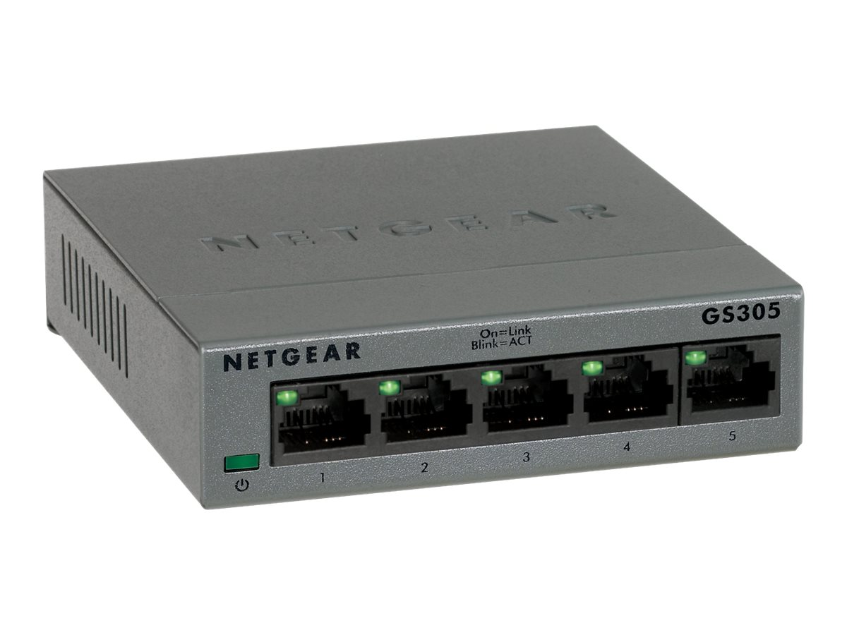 NETGEAR GS305-300PES GIGABIT SWITCH NETGEAR GS305-300PES GIGABIT SWITCH