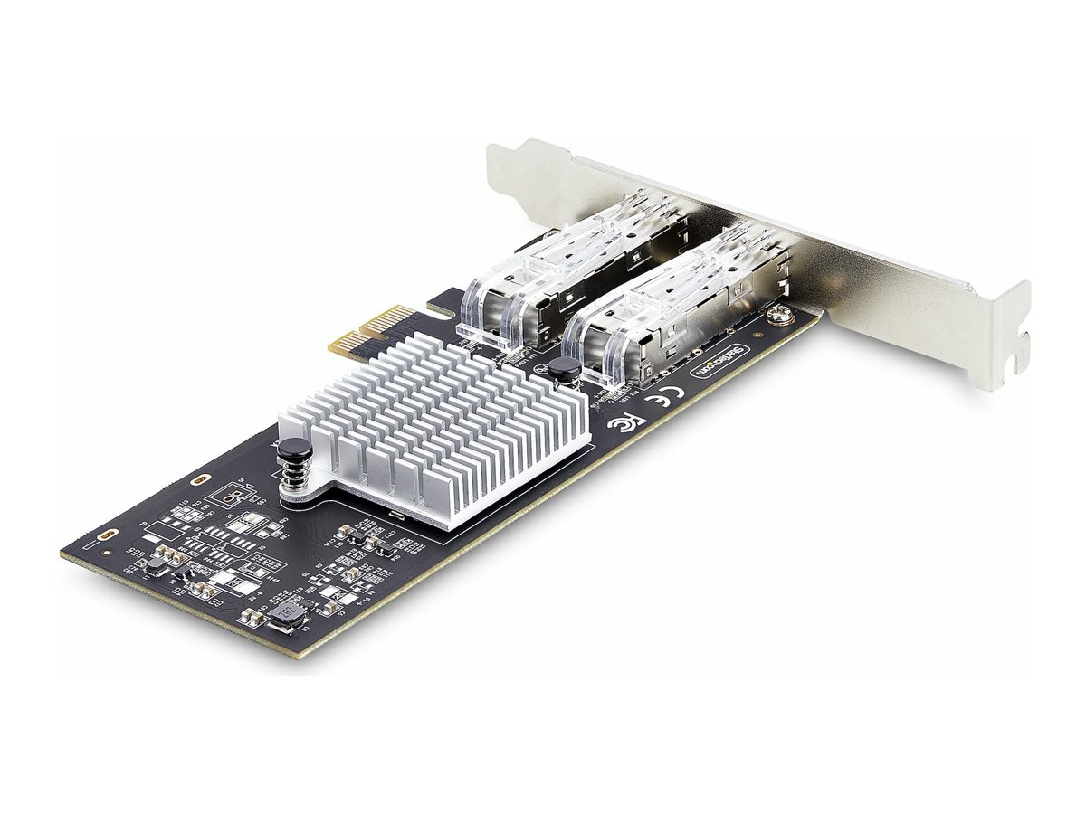 STARTECH.COM 2-Port GbE SFP Netzwerkkarte PCIe 2.0 x1 Intel I350-AM2 2x 1GbE 1000BASE Kupfer/Glasfaser Netzwerkkarte Gigabit LWL/LAN STARTECH.COM 2-Port GbE SFP Netzwerkkarte PCIe 2.0 x1 Intel I350-AM2 2x 1GbE 1000BASE Kupfer/Glasfaser Netzwerkkarte Gigabit LWL/LAN
