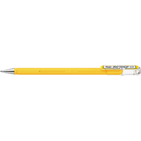 Pentel Mattehop Gelschreiber 0,5 mm, Schreibfarbe: gelb, 1 St. Pentel Mattehop Gelschreiber 0,5 mm, Schreibfarbe: gelb, 1 St.