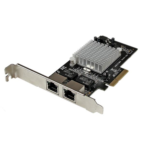 STARTECHCOM 2 Port PCI Express PCIe Gigabit Ethernet Netzwerkkarte 2x RJ45 PCIe Intel i350 NIC Server Adapter