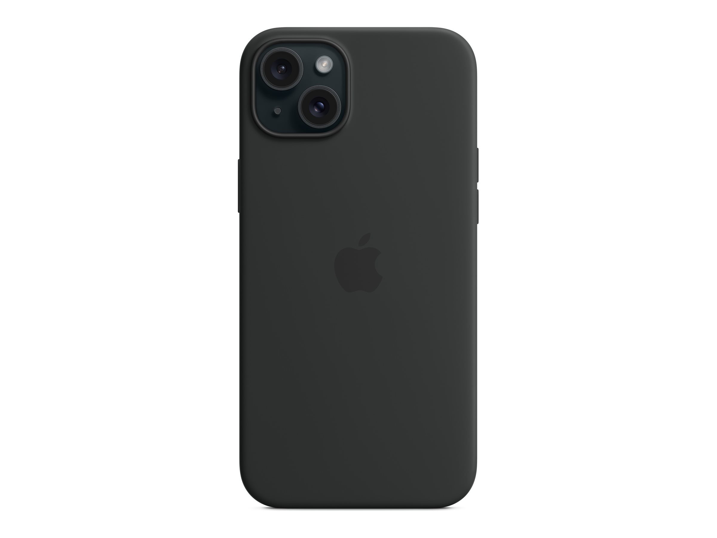 APPLE iPhone 15 Plus Silicone Case with MagSafe - Black