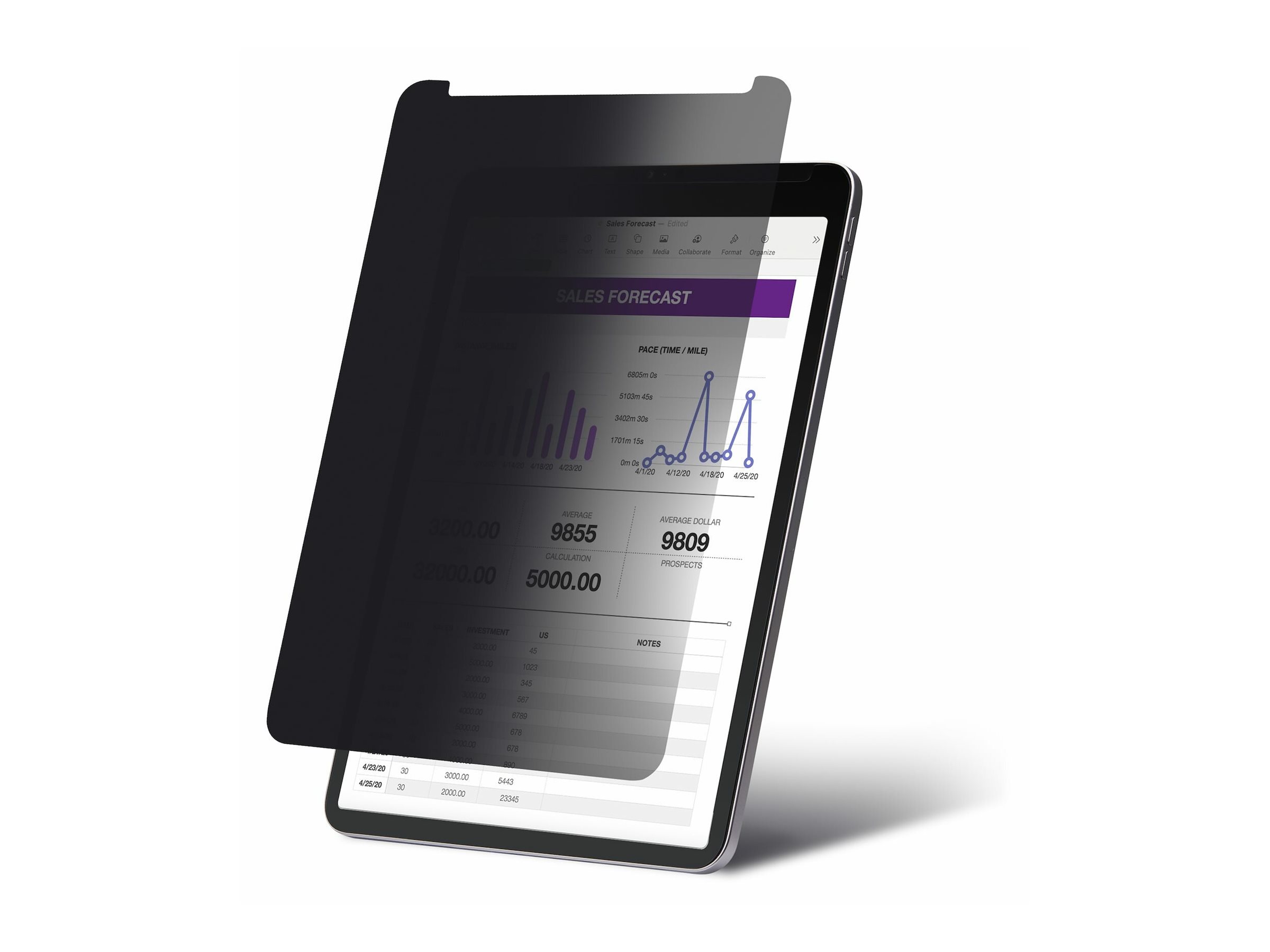 StarTech.com 11IP-PRIVACY-SCREEN iPad Pro Schwarz