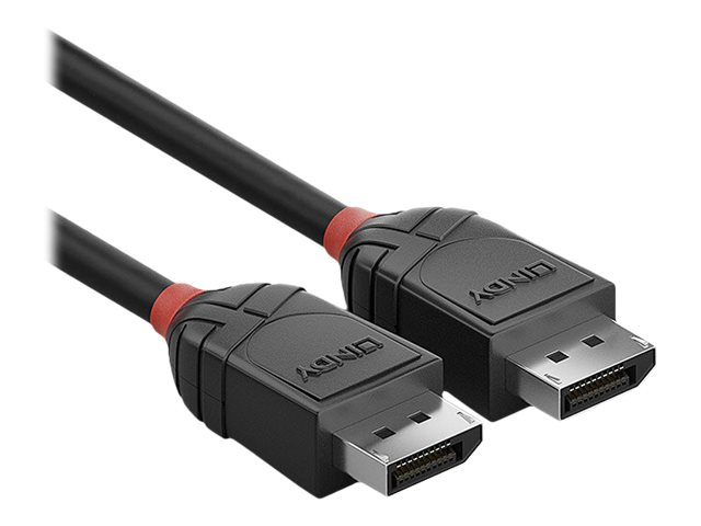 LINDY 0.5m DisplayPort 1.2 Kabel Black Line LINDY 0.5m DisplayPort 1.2 Kabel Black Line