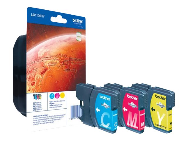 LC1100HYRBWBP BROTHER MFC Tinte (3) cmy LC1100HYRBWBP BROTHER MFC Tinte (3) cmy
