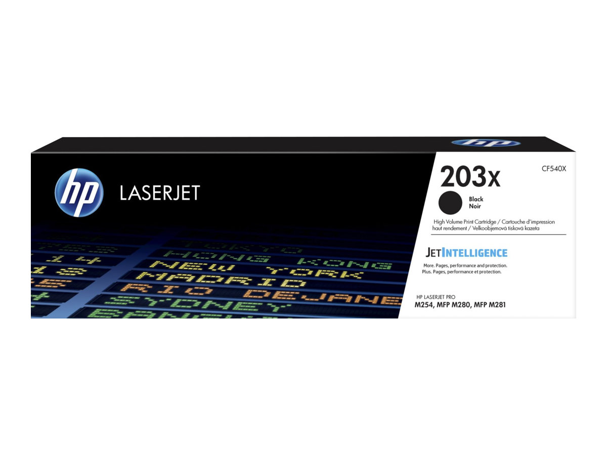 HP 203X Original Black LaserJet Toner Cartridge HP 203X Original Black LaserJet Toner Cartridge