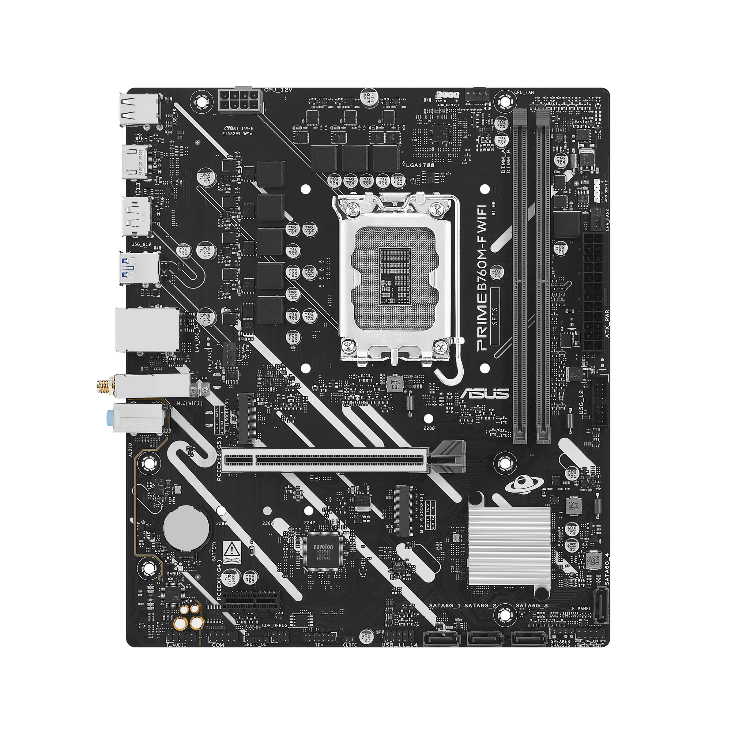 ASUS PRIME B760M-F WIFI micro ATX LGA1700 Wi‑Fi