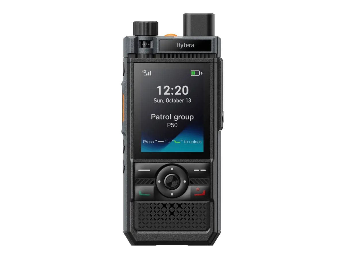 Hytera Communications P50 Cellular WLAN Bluetooth GPS