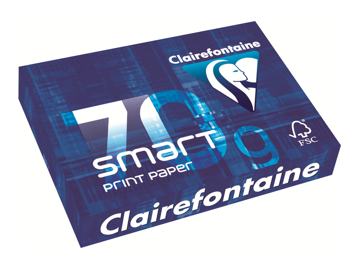 Clairefontaine Kopierpapier Smart Print DIN A4 70 g/qm 500 Blatt Clairefontaine Kopierpapier Smart Print DIN A4 70 g/qm 500 Blatt