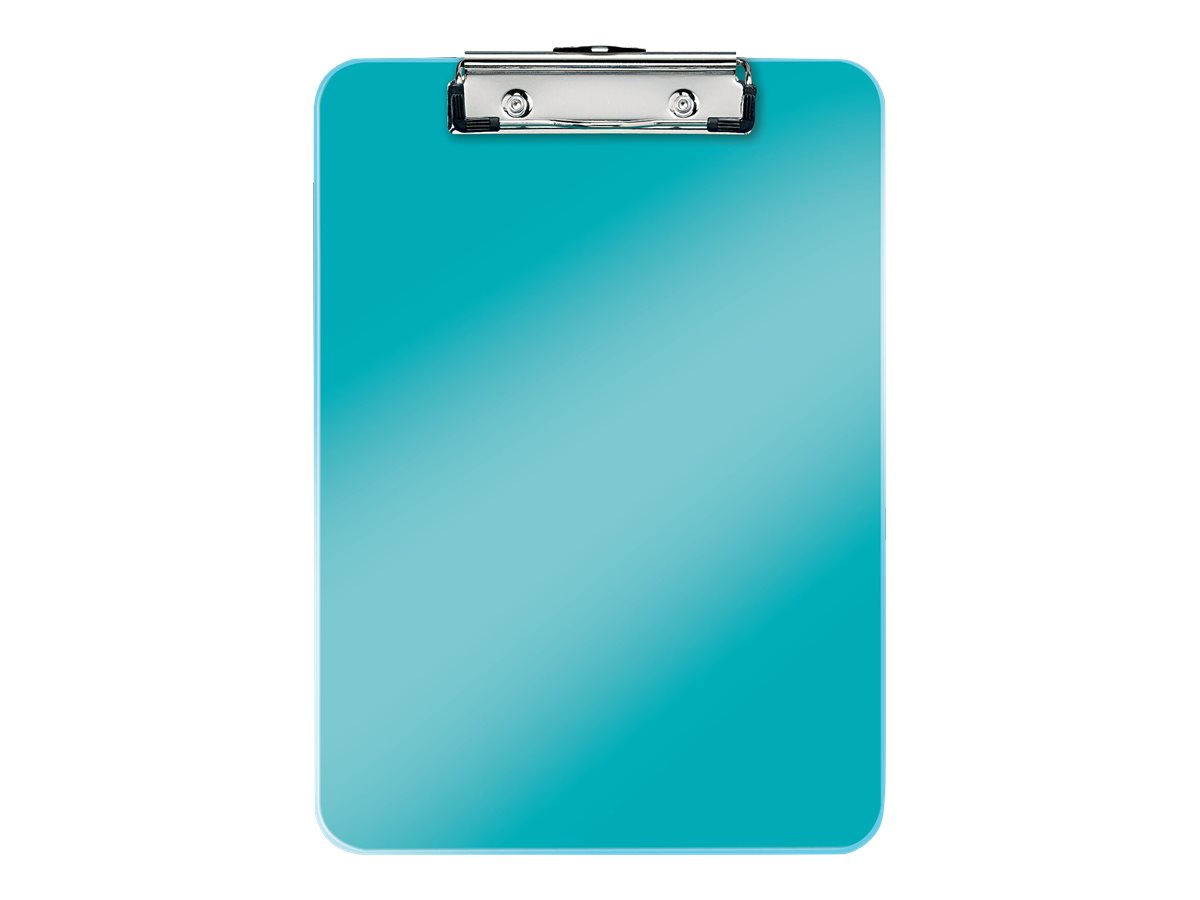 LEITZ Klemmbrett WOW 3971 DIN A4 eisblau Kunststoff