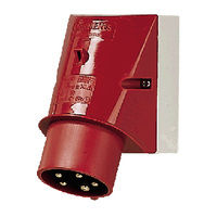 Mennekes CEE-Wandstecker 342 16A5P 6H400V IP44 Mennekes CEE-Wandstecker 342 16A5P 6H400V IP44