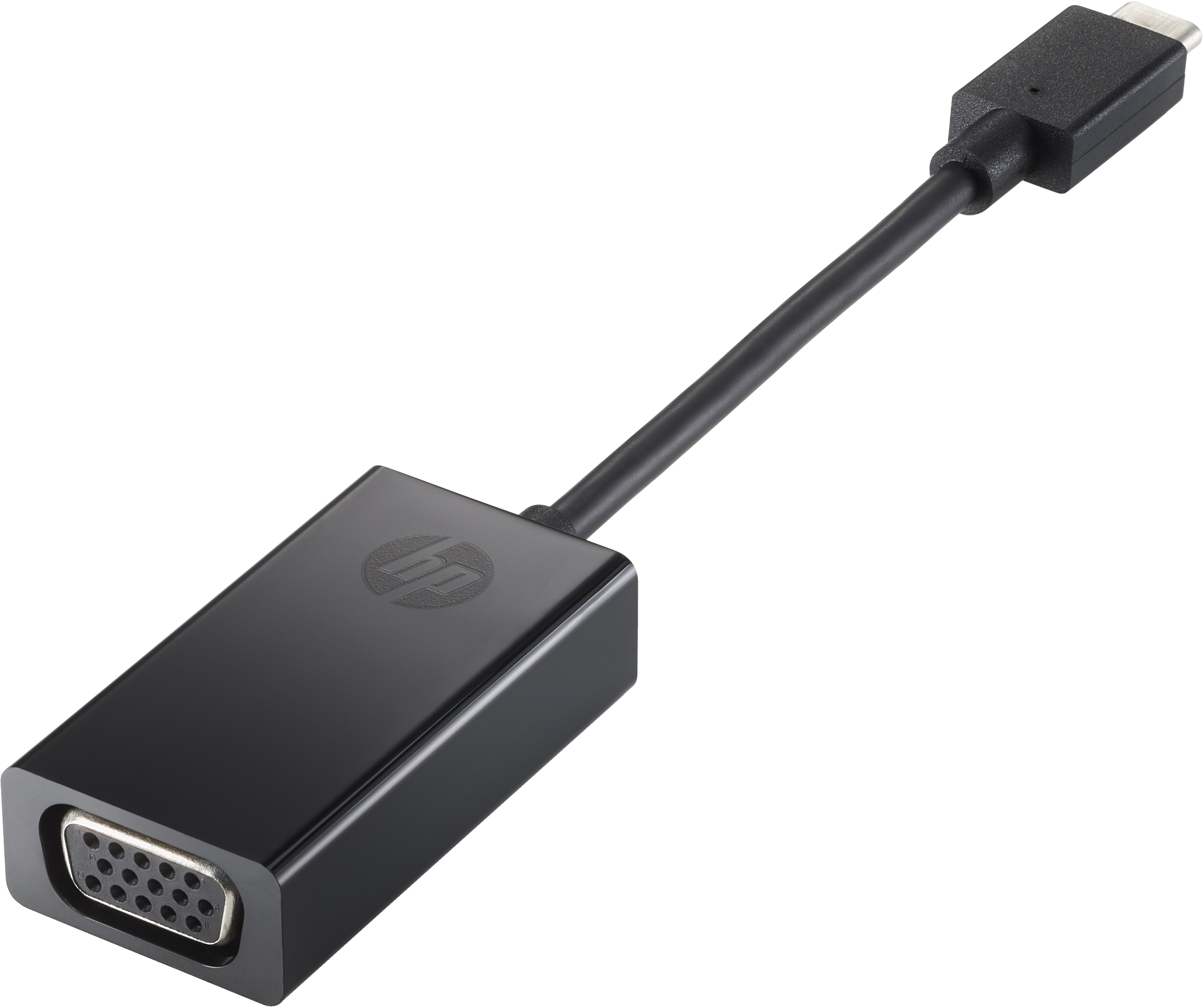 N9K76AAAC3 HP Adapter USBC VGA schwarz