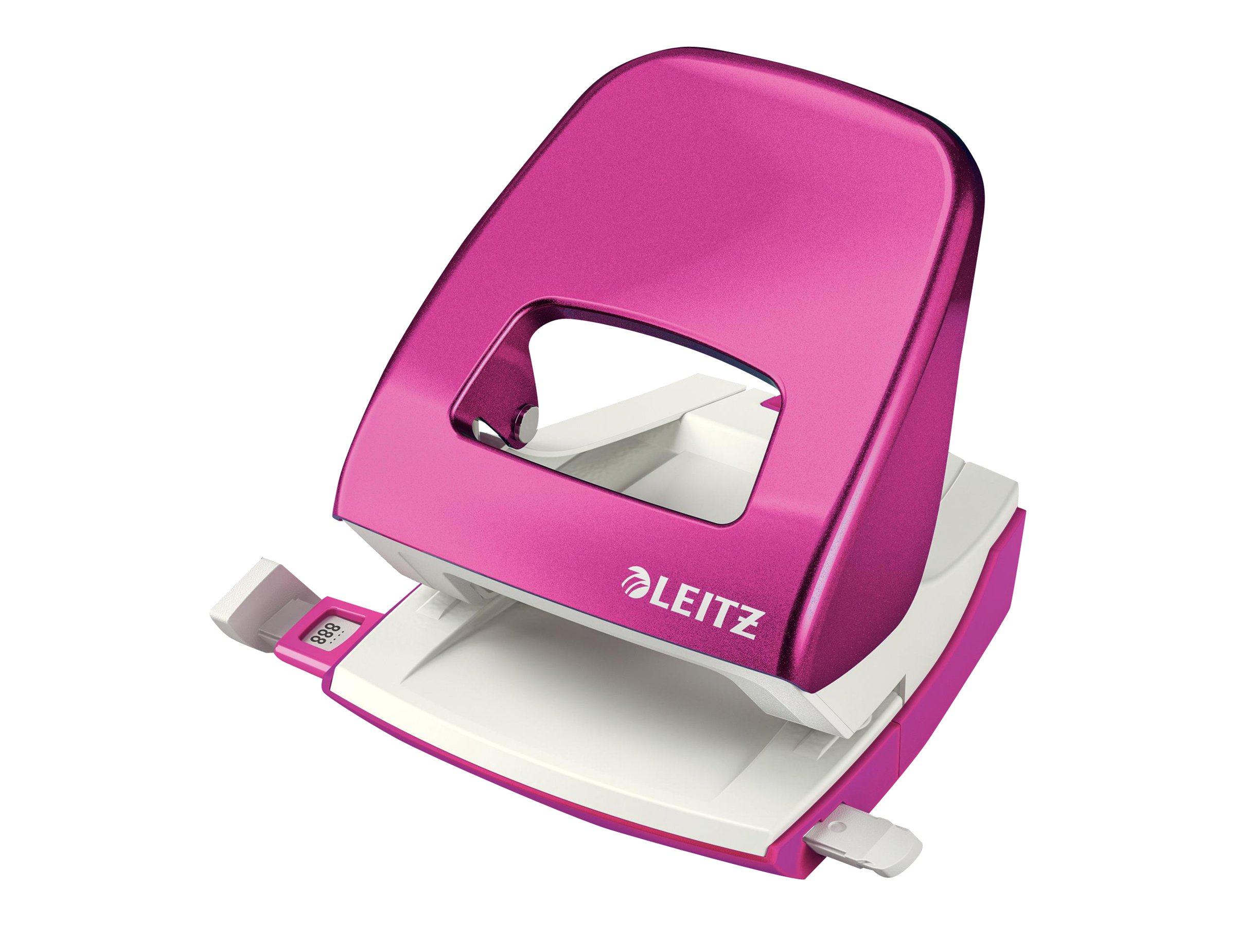 LEITZ Locher NeXXt 5008 WOW pinkmetallic, 1 St