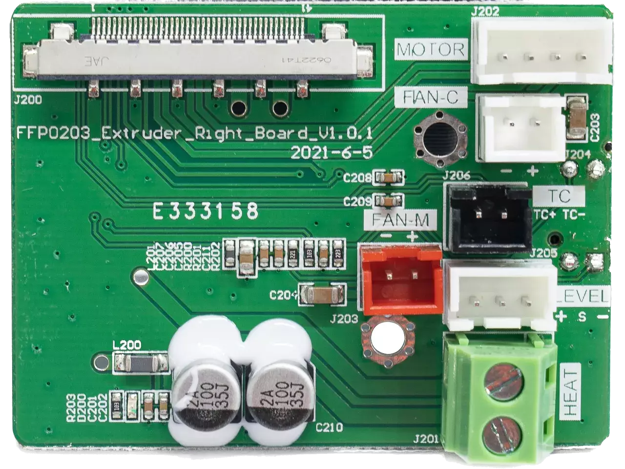 FlashForge C3P Extruder Adapter Board r